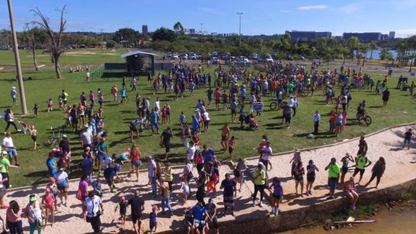 Challenge Family, a prova de Triathlon mais feliz do mundo promove sua Segunda Edição em Brasília, no Pontão