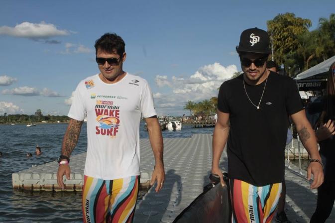 Caio Castro e Everaldo Pato